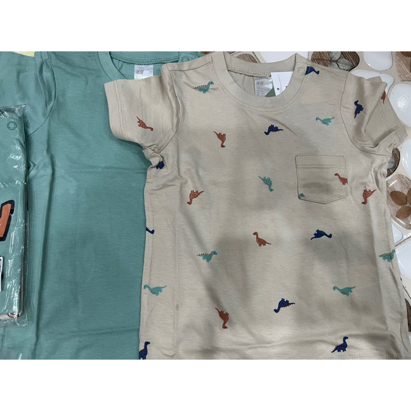 [hm auth] ชุดเสื้อเด็กผู้ชาย 2 ตัว Hm