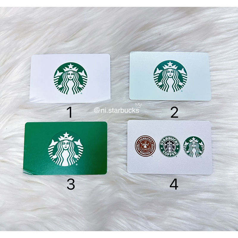 [ ของแท ้ ] Starbucks USA Paper Card - Logo Edition