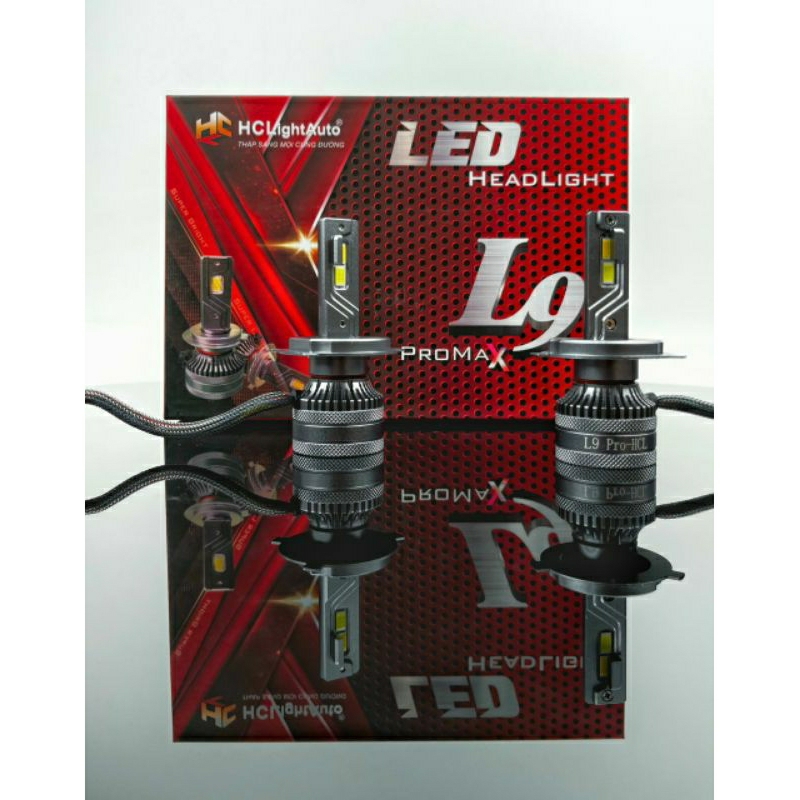 ไฟ Led L9 3 สี (เหลืองขาว-เหลืองเข้ม) H1 H3 H4 H7 H8 H9 H11 H16 9005 9006