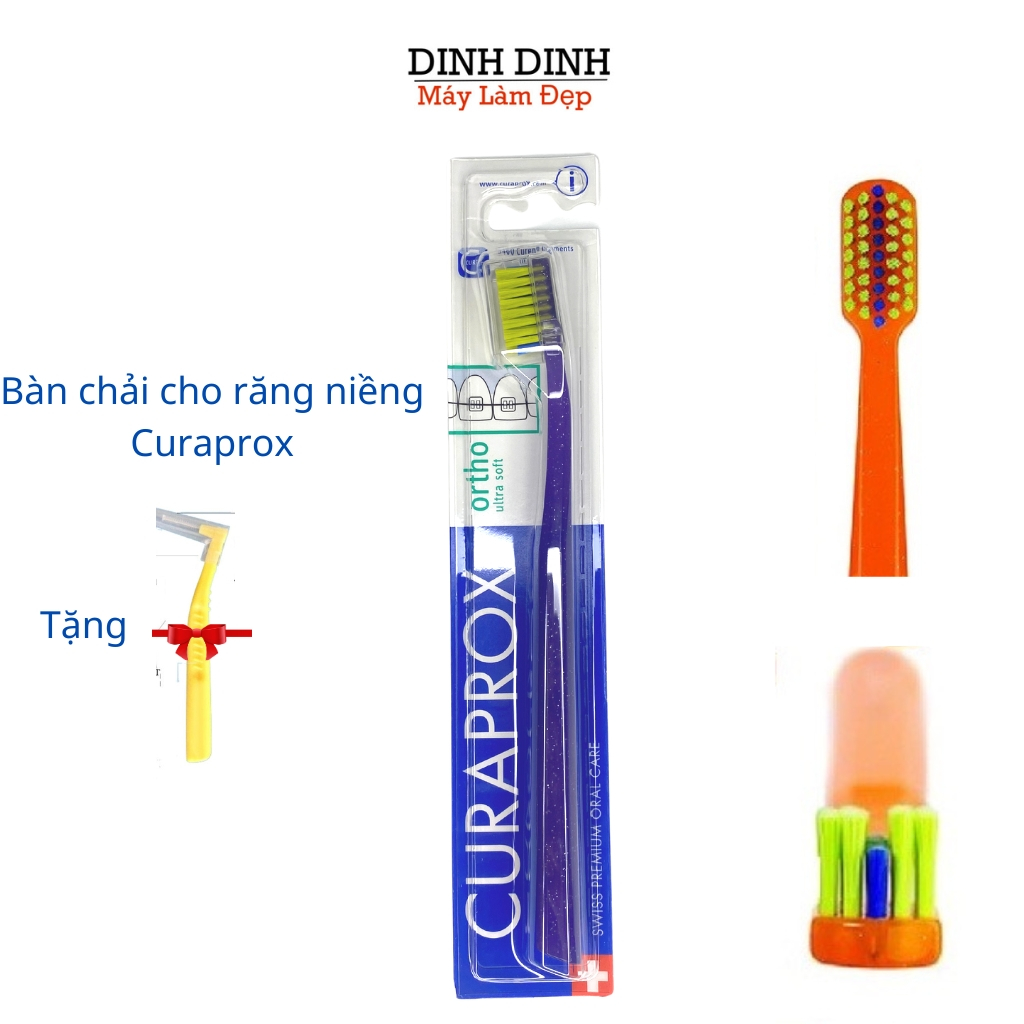 Curaprox CS 5460 Ortho Ultra Soft Braces แปรงสีฟัน