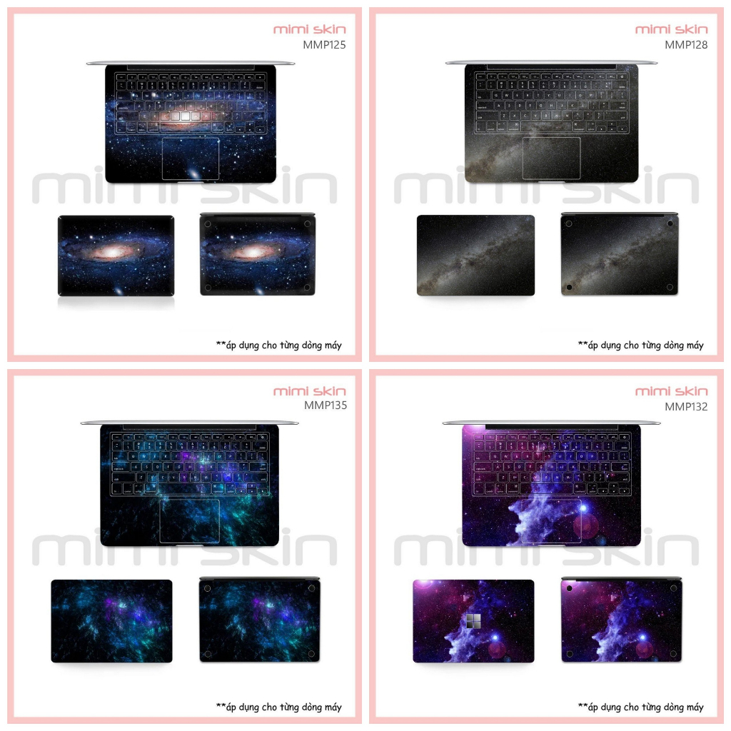 [HCM] Laptop Decal - Laptop Skin - สติ๊กเกอร์ตัดล่วงหน้าตามแต่ละรุ่นสําหรับ Dell/Asus/Acer/Hp/Msi/Le
