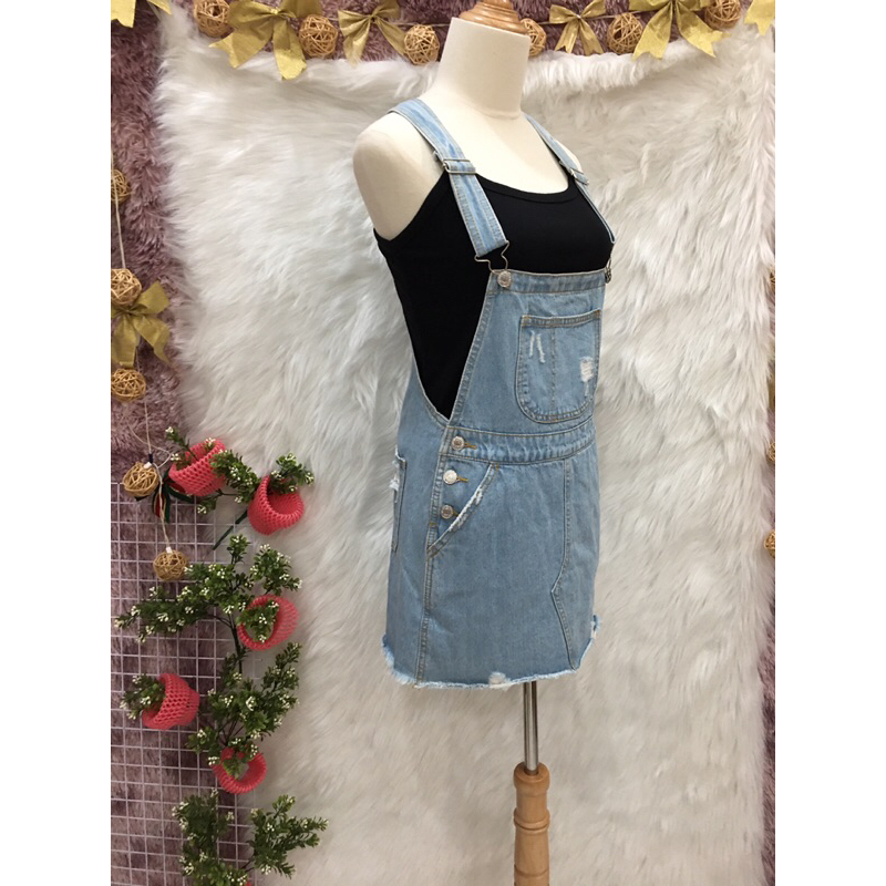 Jean Overalls DESIGN BY KOREA 2 hand- Size S