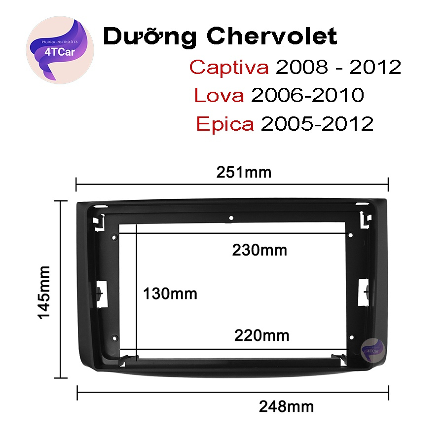 ตัวป ้ องกันหน ้ าจอ Android Chevrolet Captiva 2008-2012 ( 9 นิ ้ ว )