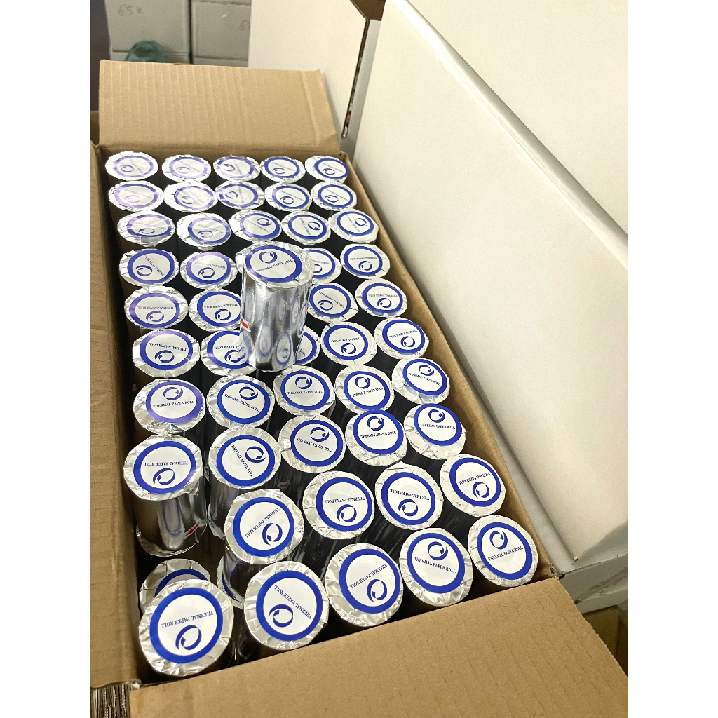 (COMBO 50 ม้วน K80x45) BILL PRINTING PAPER K80*45 INVOICE PRINTING PAPER THERMALT PRINTING PAPER [CO