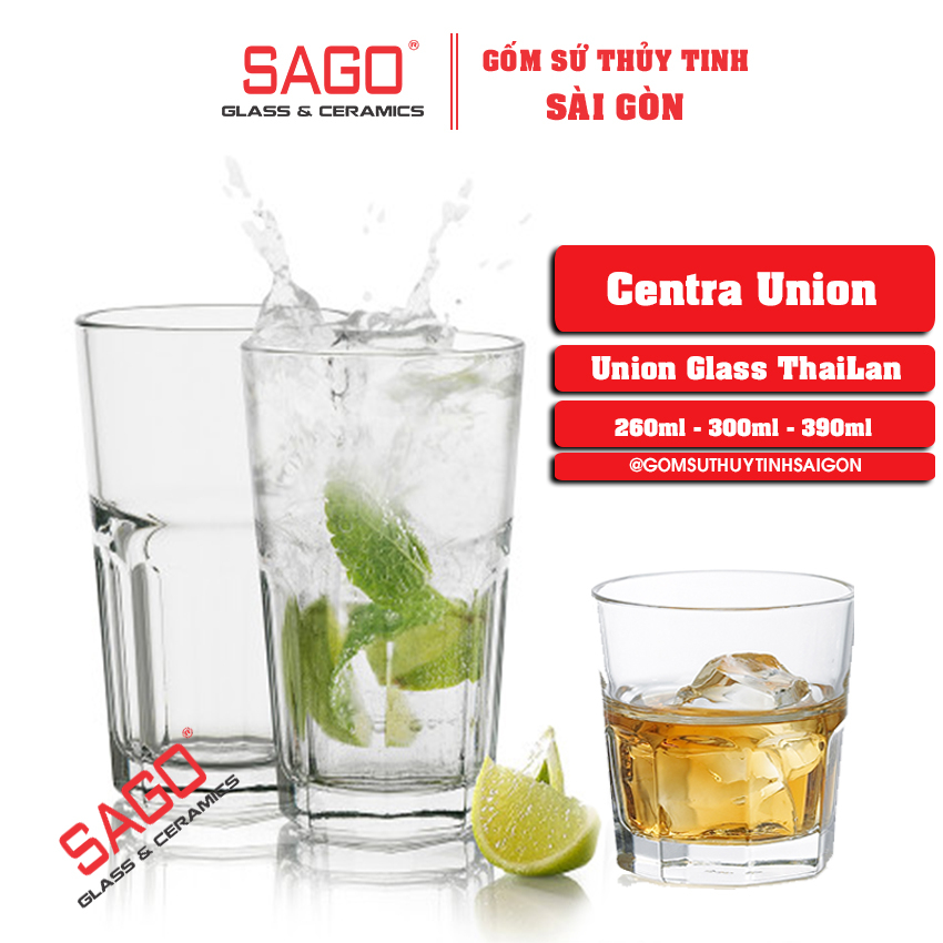 [ กล่อง 06 ] Deli Centara Glass 150ml, 205ml, 360ml, 420ml, ตัวเลือกความจุ