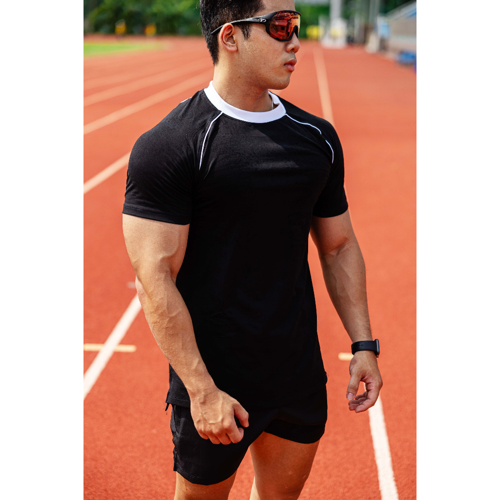 เสื้อบอดี้คอนรัดรูปชาย - AT3