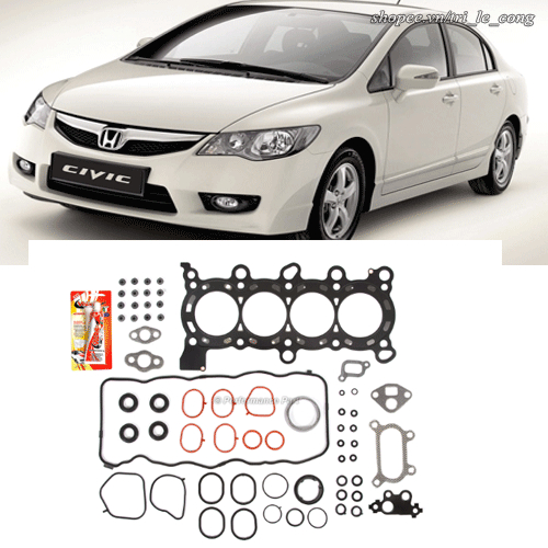 Civic 2007 1.8 2.0 Honda rocker cover master ปะเก็นชุด 08 09 2011 EX DX GX LX R18A1 R18A4 K20Z2 K20Z