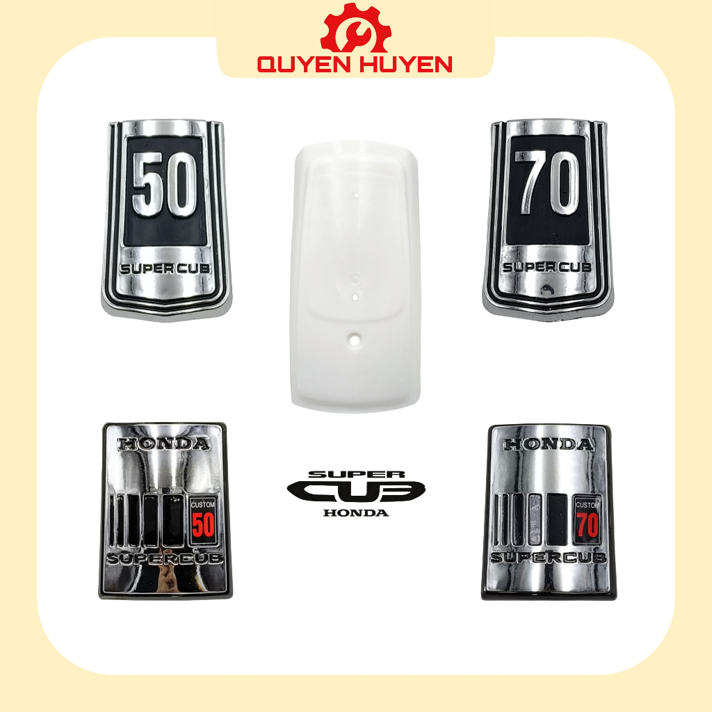 Super Cub 81, 82 หน้ากากขนาดใหญ่ - C50, C70 แสตมป์หน้ากากเด็ก