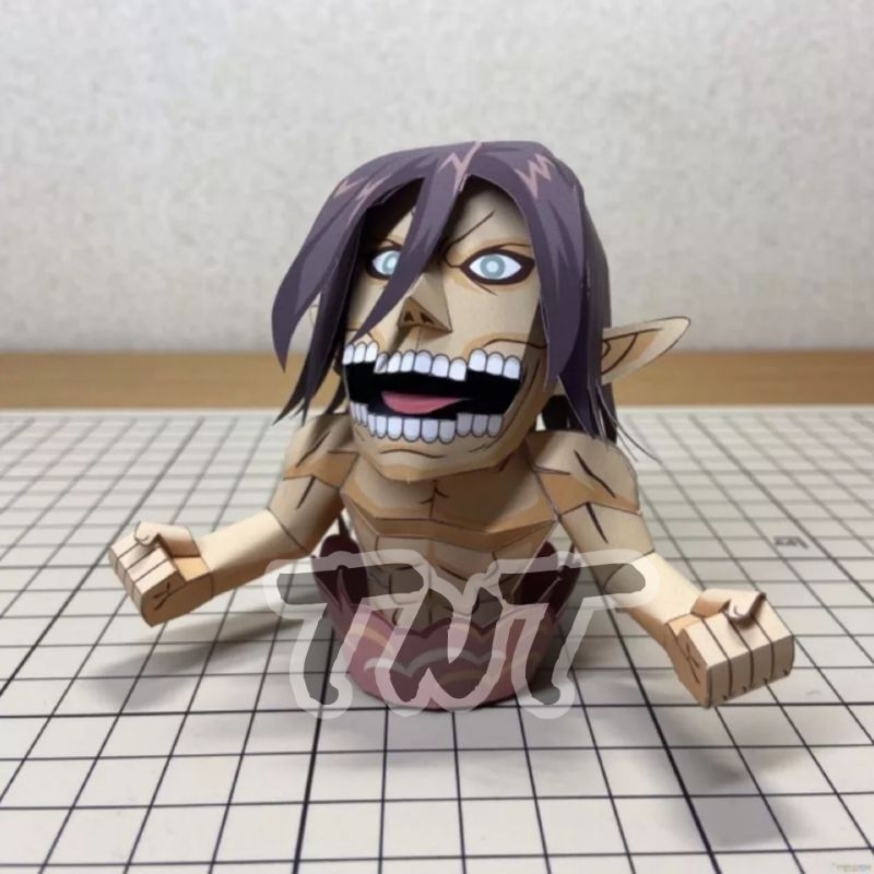 [ Attack On Titan ] - Paper Model Anime Chibi Titan Advanced