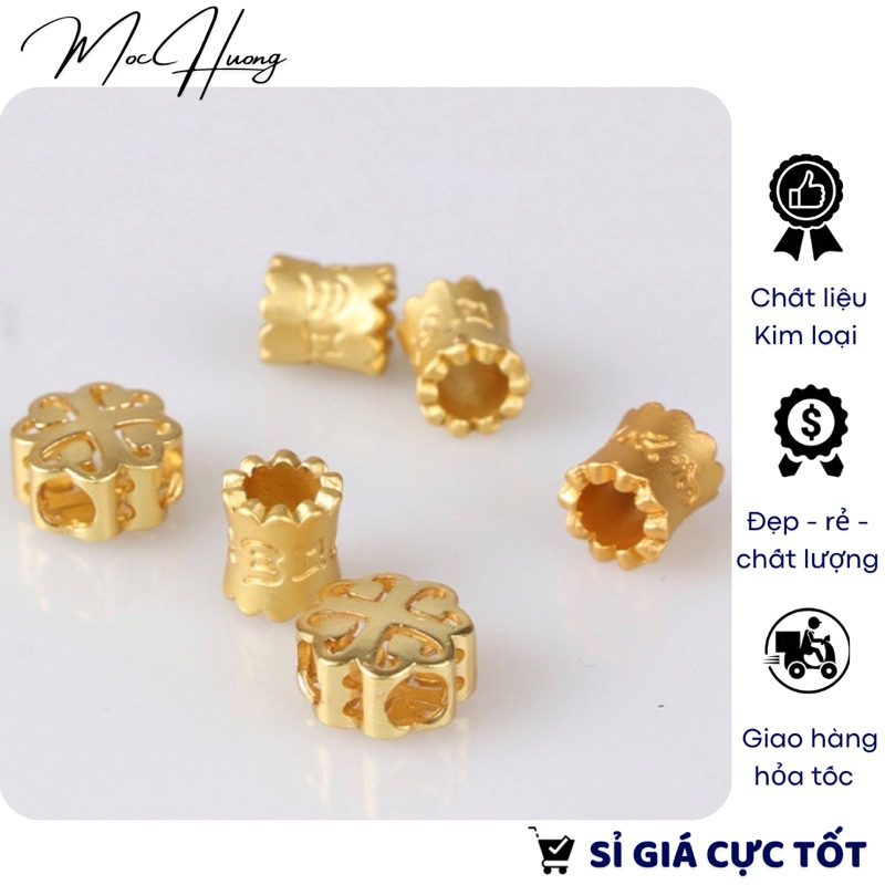 Four-leaf clover Charm - เสามนต์หกเคลือบทอง - KL141