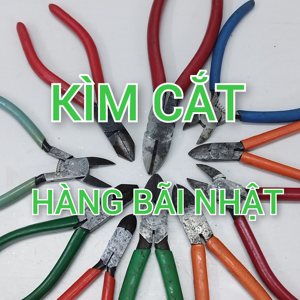 คีมตัด Merry, Fujiya, Tone, Hozan, Vessel, Toritsu... made in Japan