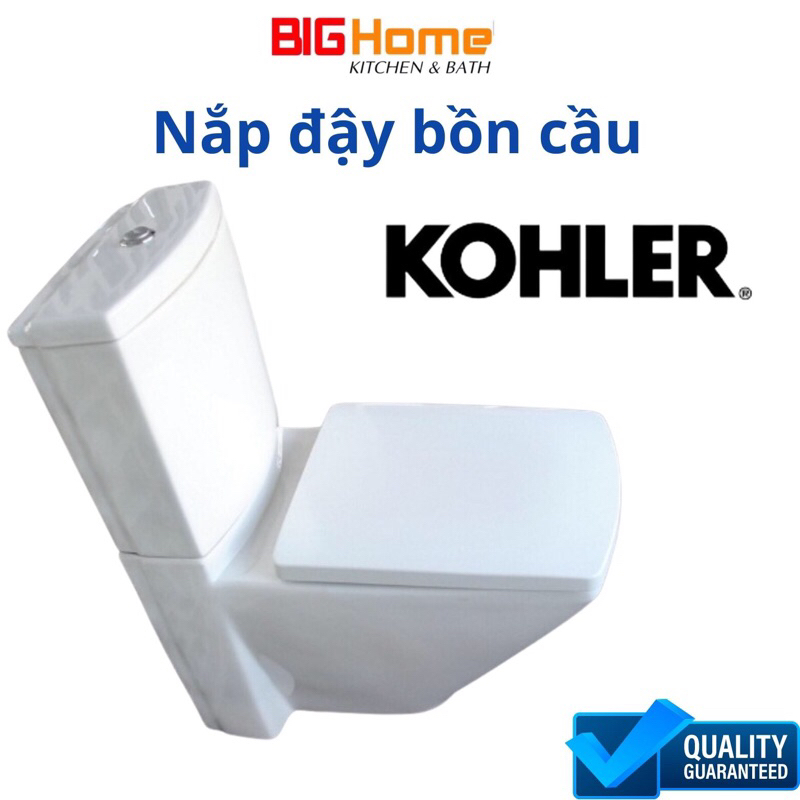 Kohler K-3588T-S2-0 ฝาชักโครกคุณภาพสูงนําเข้าสองชิ้น
