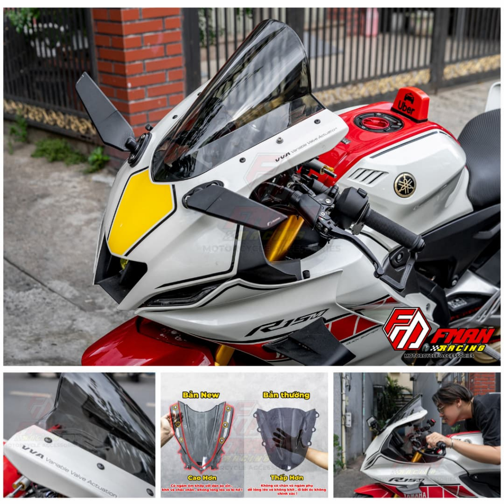 ใหม่แท้ R15V4 - R15V4M - R15M WINDSHIELD