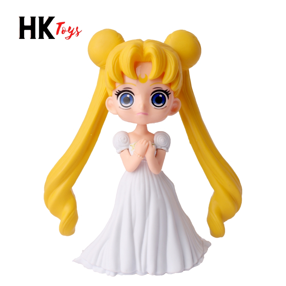 Super Cute Sailor Moon Model - สูง 13 ซม . - น ้ ําหนัก 100 กรัม - เซเลอร ์ มูน - ไม ่ มีกล ่ อง - HKTOYS