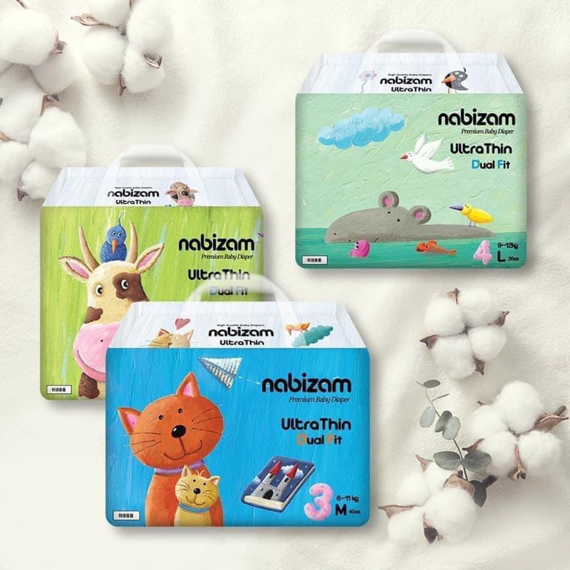 กางเกง DIAPER/ NABIZAM ULTRA THIN/ MAGIC SOFT S44/M44/L36/XL32