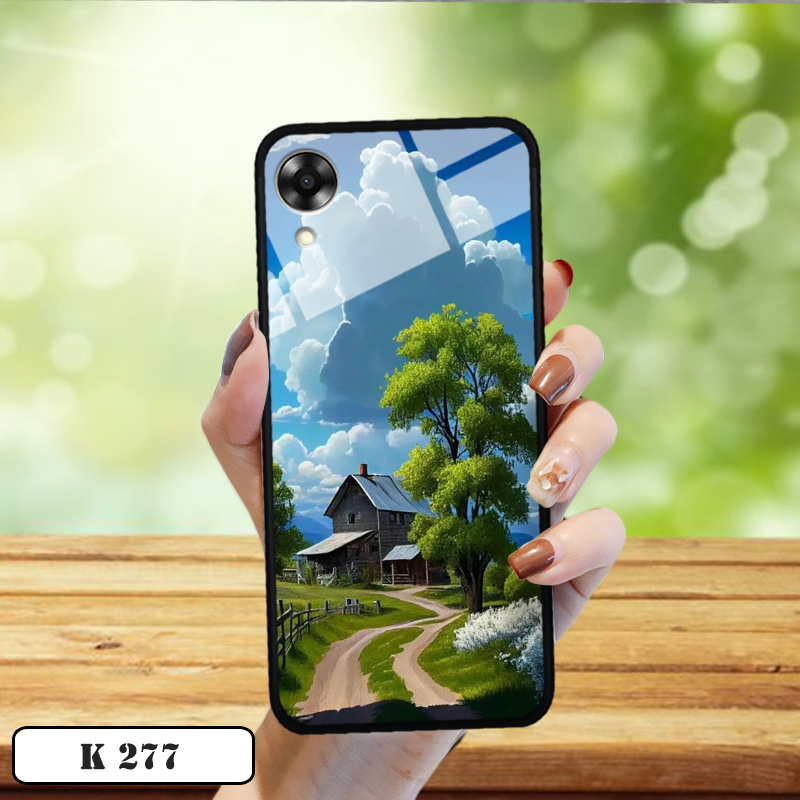 OPPO A17k Country Landscape 3D Glass Case
