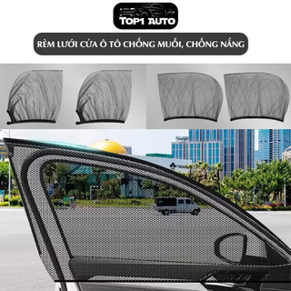 Rèm lưới cửa ô tô chống muỗi, côn trùng và chống nắng hiệu quả