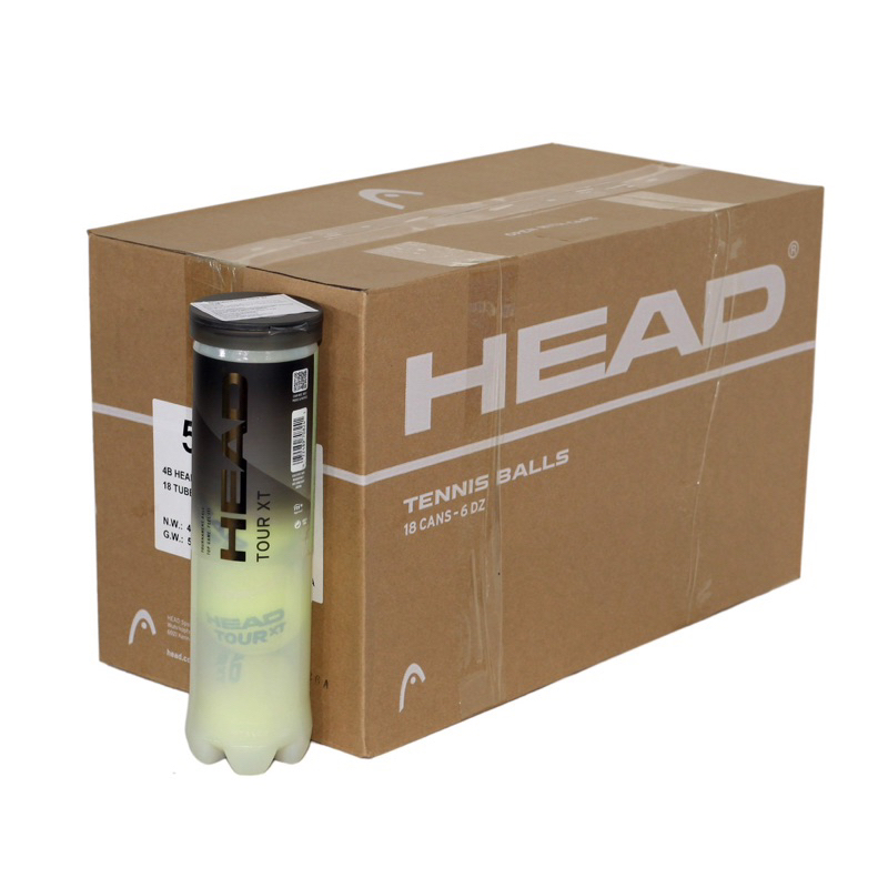 ลูกเทนนิส COMBO 6 กล่อง HEAD TOUR XT