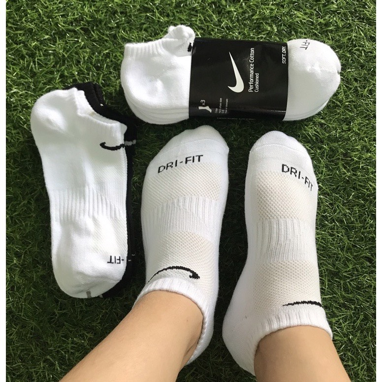 Nke Dri-Fit ถุงเท้ากีฬาสําหรับผู้ชายและผู้หญิงพร้อมปกสั้น ใส่สบาย ระบายอากาศได้ดี - ส่งออกญี่ปุ่น
