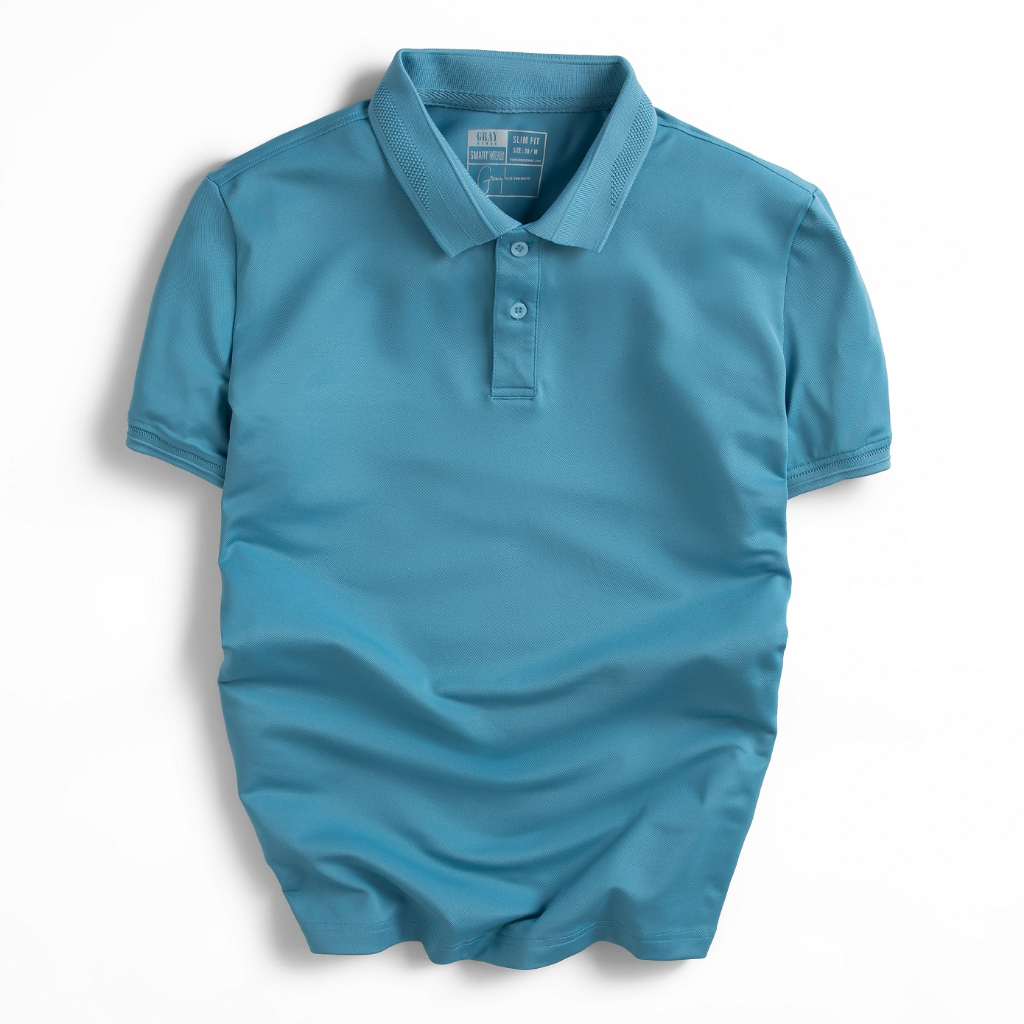GRAYHOMME TPG3020 เสื้อโปโลผู้ชายคอปกธรรมดาสุดเก๋แบบไดนามิก