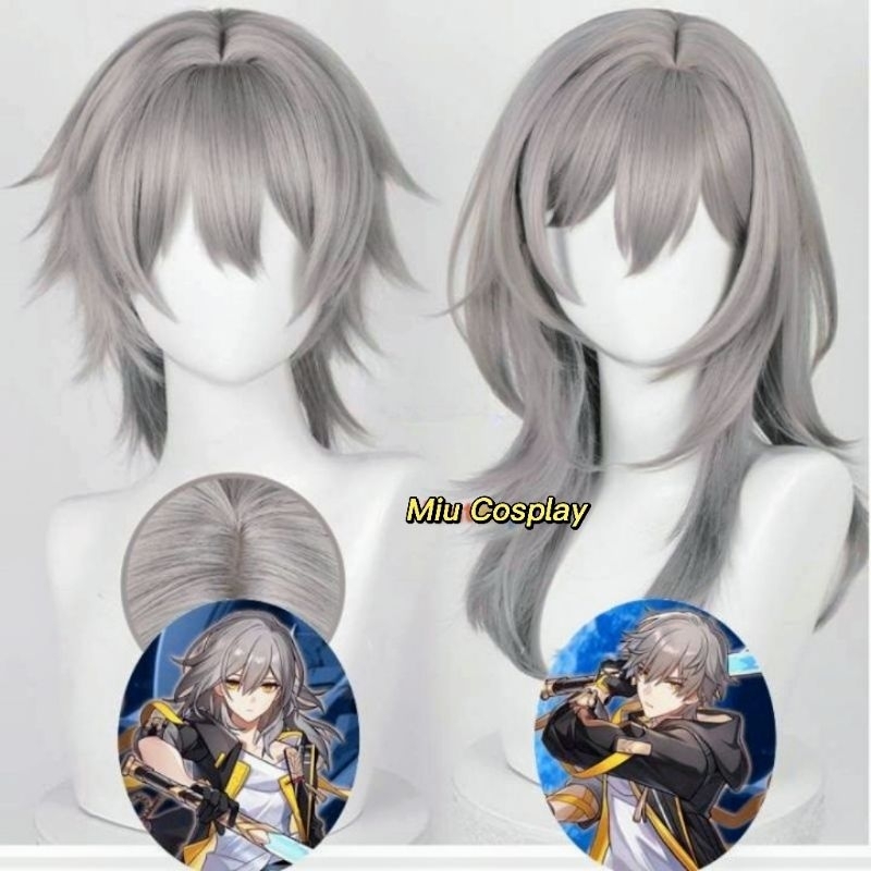 [มีจําหน่าย] Trailblazer Caelus/Stelle Wig/Wigg - Honkai: Star Rail [Miu Cosplay]
