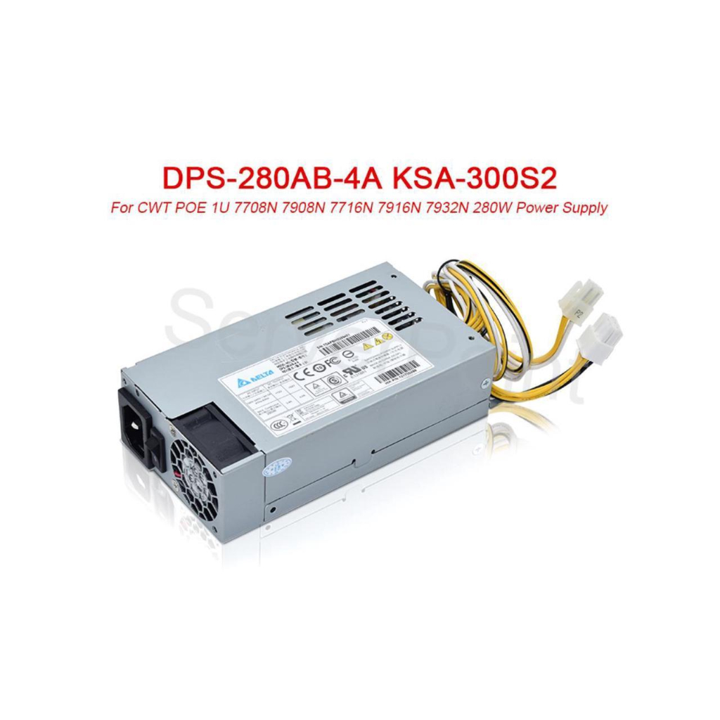 Hikvision 7816N แหล่งจ่ายไฟ POE เครื่องบันทึกวิดีโอการเฝ้าระวังแหล่งจ่ายไฟ KSA-300S2 DPS-280AB-4A 6C