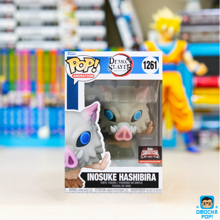 Funko Pop Animation ดั้งเดิม: Demon Slayer - Inosuke Targetcon Exclusive 1261