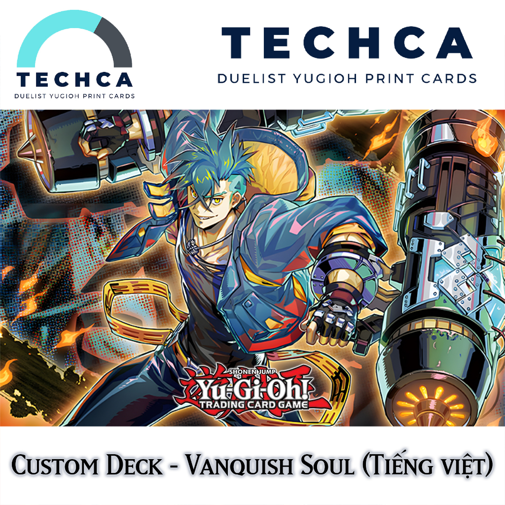การ์ดพิมพ์เวียดนาม - เด็ค Yugioh - เด็คแบบกําหนดเอง - Vanquish Soul