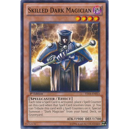 การ์ด Yugioh - TCG - นักมายากลมืด Skilled / YSYR-EN013
