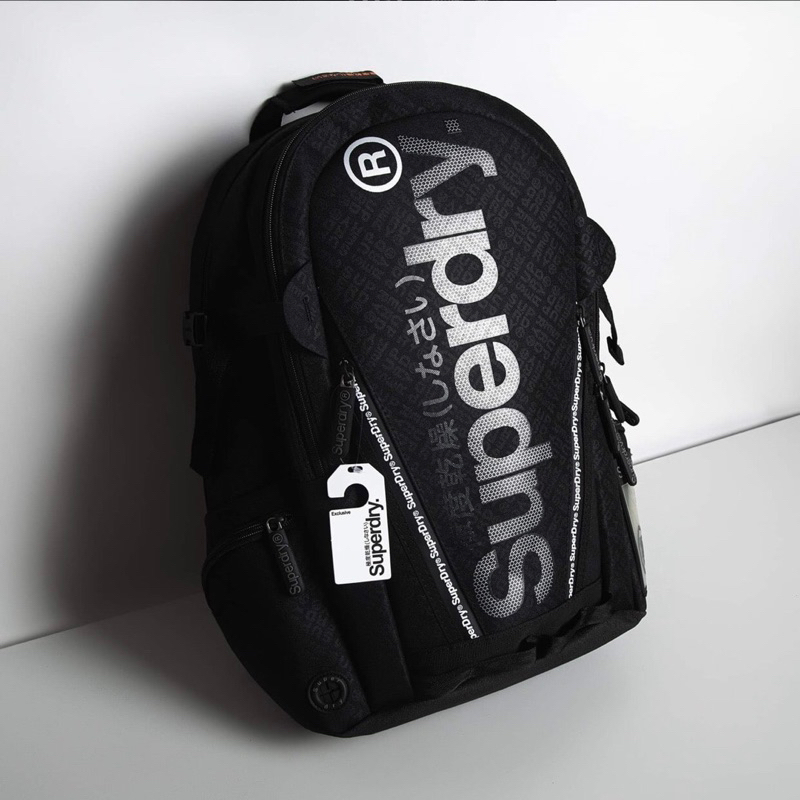 [ของแท้] กระเป๋าเป้ Superdry ช่องอัจฉริยะสายพื้นฐาน
