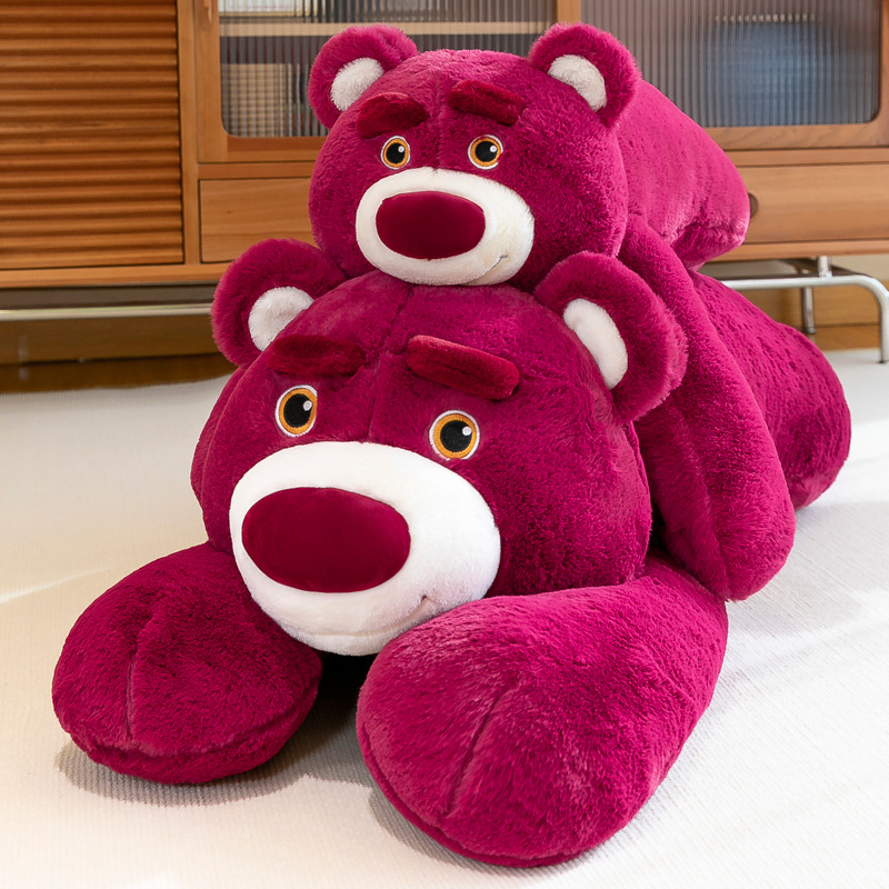 Lotso Bear Teddy Bear Strawberry Teddy Bear Soft And Cute - Beautiful Bear - G118