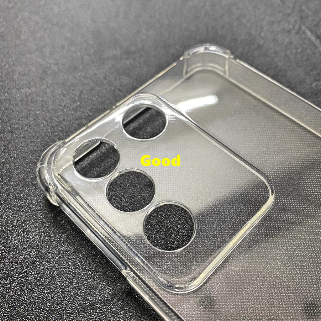 Combo of 5 - Vivo S16e 5G - V27e เคสกันกระแทกโปร่งใสยืดหยุ่น - การป้องกันที่เหมาะสม, รักษาความงามของ