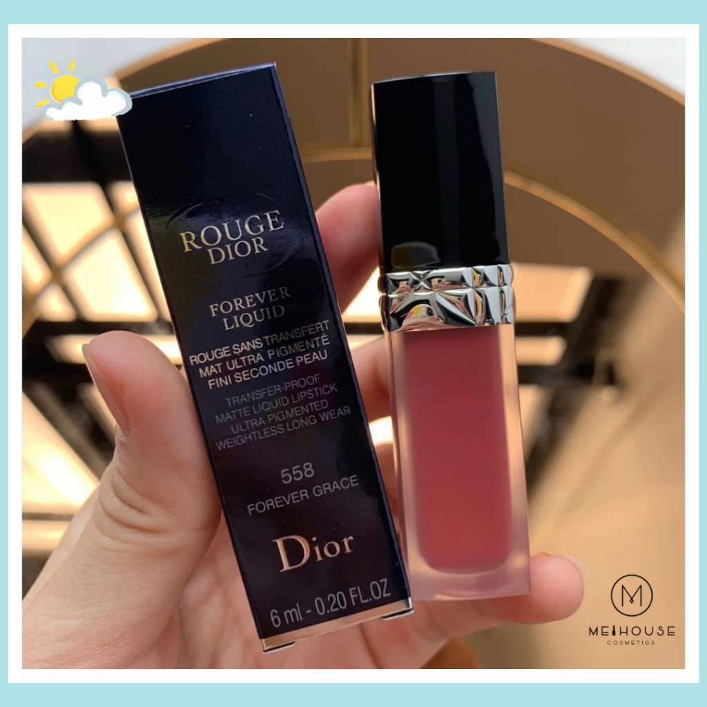 Dior Rouge Forever Liquid Lipstick fullbox 558 - 626 - 741 - 820 - 999- 200 AUTH Standard fullbox