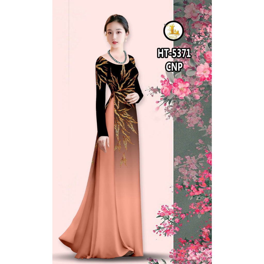 3D Ao Dai ขนาดเต็มสําหรับ GIRLS U50+ พร้อมกางเกง