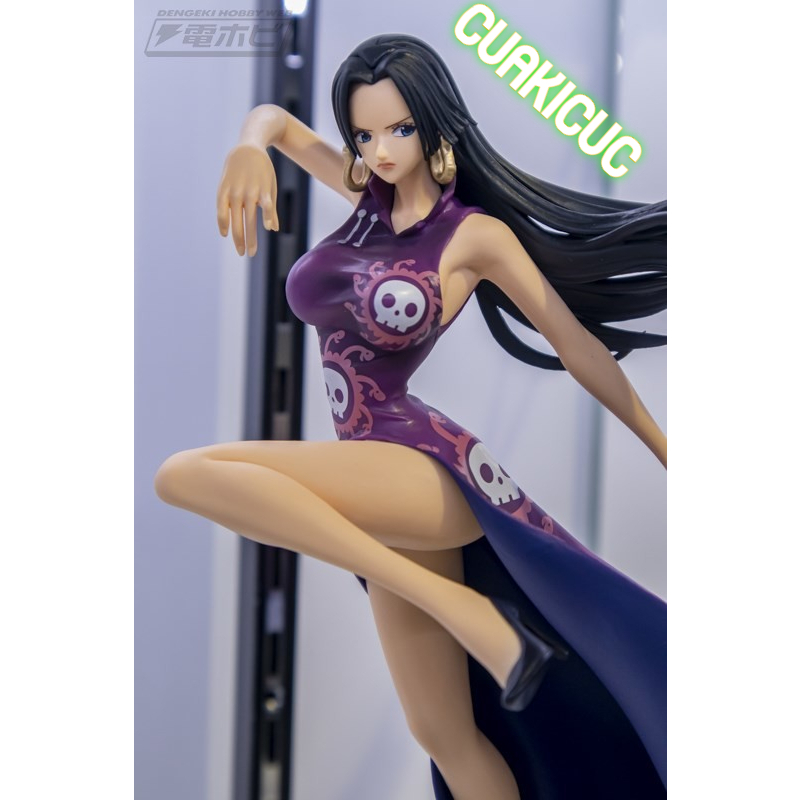 [GENUINE Bandai] โมเดล Boa Hancock - ของเล่นโชว์ - Boa Hancock Lady Fight Figure - One Piece