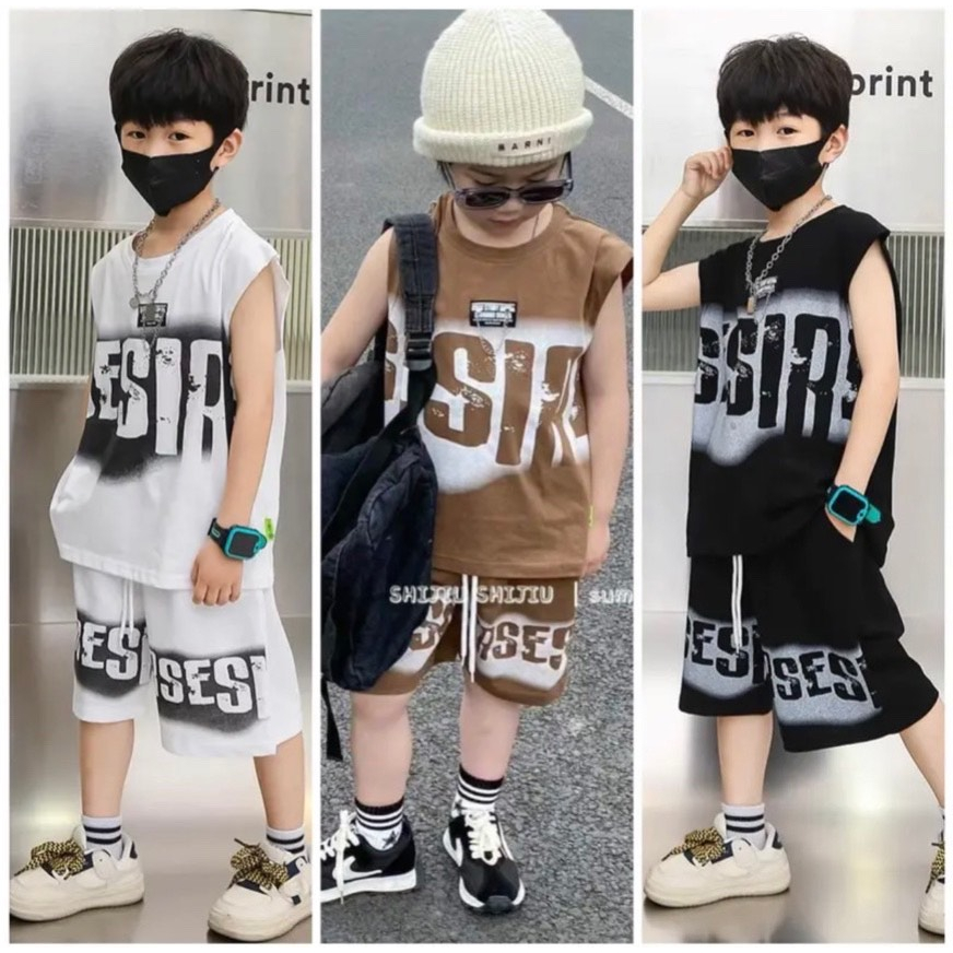 ชุดแท็กโซ่ COOL สุดขีดสําหรับเด็ก