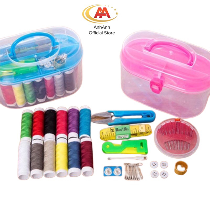 สะดวก Anh Anh กล่องเข็มและด้ายสําหรับตัดเย็บเสื้อผ้า DIRND6384