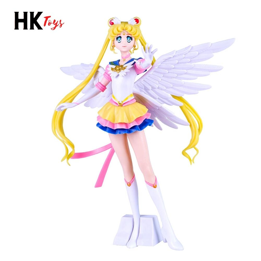 Super Beautiful Sailor Moon Model - สูง 24 ซม . - น ้ ําหนัก 270 กรัม - รูป Sailor Moon - HKTOYS