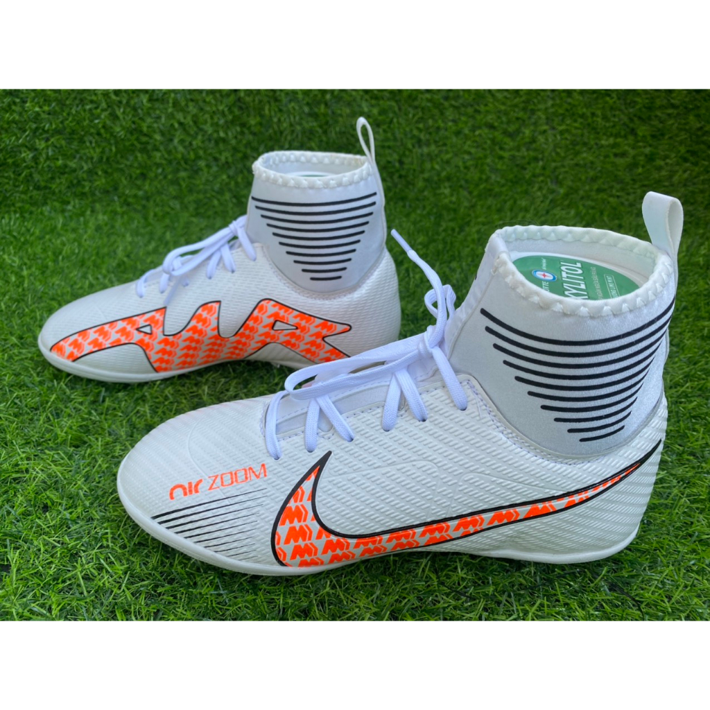 รองเท้า Soccer_soccer_soccer ปลอกคอยางยืดสําหรับสนามหญ้าเทียมเย็บพื้นเต็ม