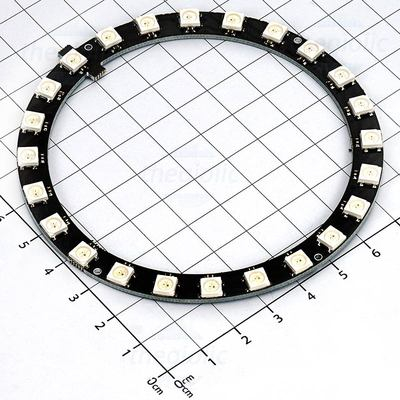 NEOPixel WS2812 5050 RGB 24 LED 5VDC วงจรแสดงผล