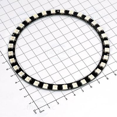 NEOPixel WS2812 5050 RGB 32 LED 5VDC วงจรแสดงผล
