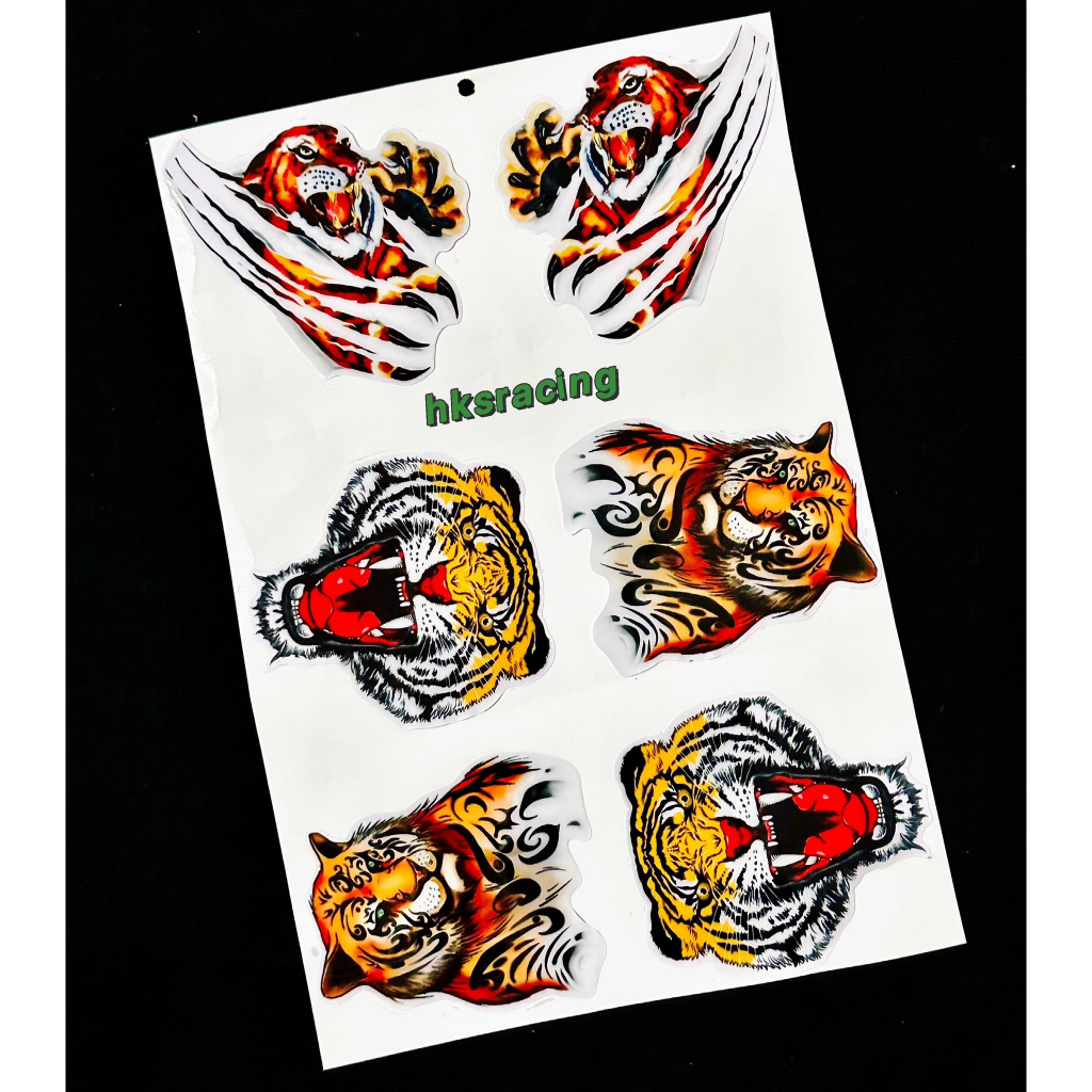 HKS - V13H - แผ่นใยน้ํา EMBOSSED ในรูปร่างของทองเสือ AS PICTURED