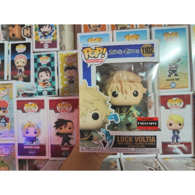 Funko Pop Black Clover Luck Volia ของเล่นโมเดล