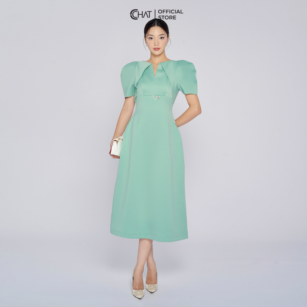 ชุดเดรสคอปกเปิดลง A-Line สําหรับผู้หญิงพร้อม Tulle คุณภาพสูงหรูหรา 13VNS2010AT