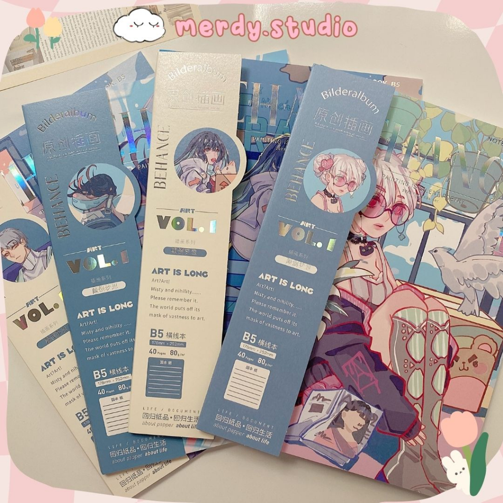 ชุดโน๊ตบุ๊ค Yensoo Behance Dream Collection ไซส์ B5