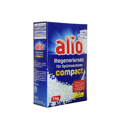 Alio LB เกลือล้างจานเยอรมัน-2.0กก. + แท็บเล็ต Free Finish