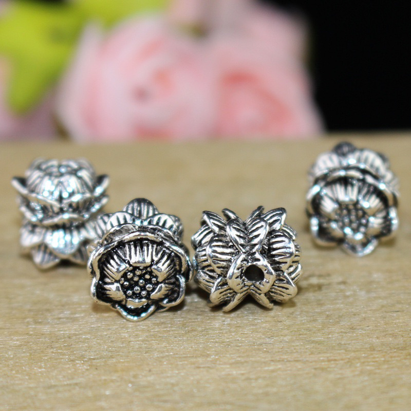 ชุดเครื่องรางดอกบัวสวยมาก 3 ตัว HTJEWELRY PL801