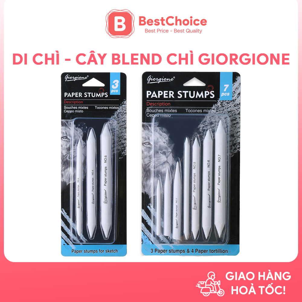 Giorgione Pencil Blending Stump Giorgione (ชุด 3, 7)