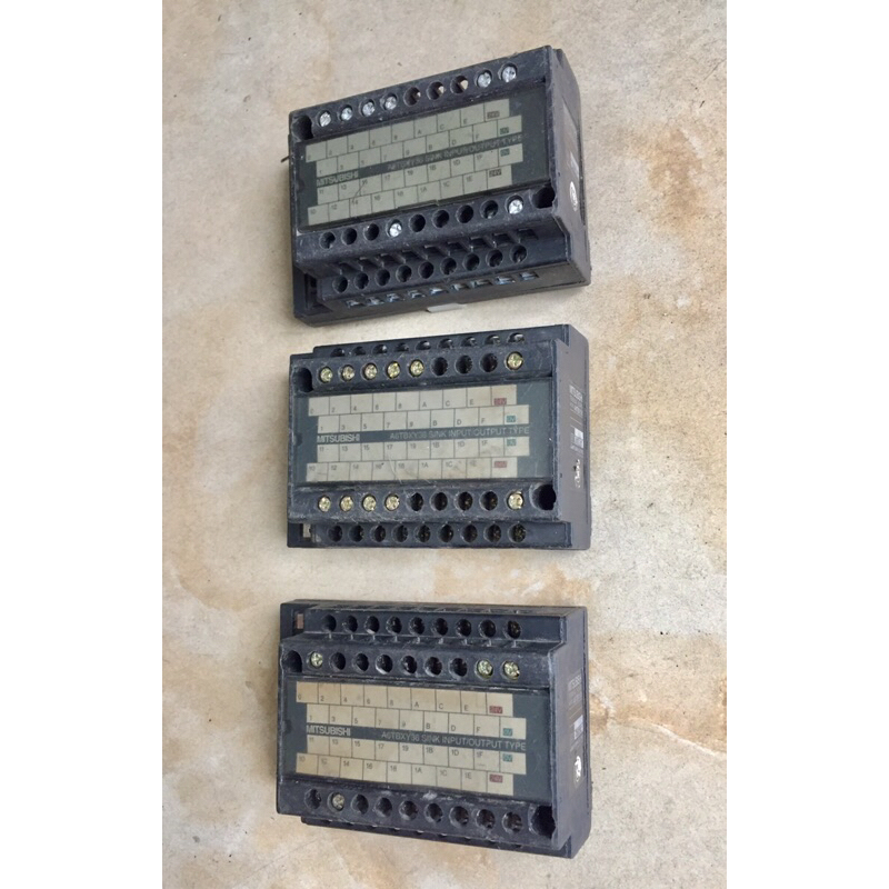 TERMINAL BOARD A6TBXY36 MITSUBISHI JAPAN- ใหม่ 90%