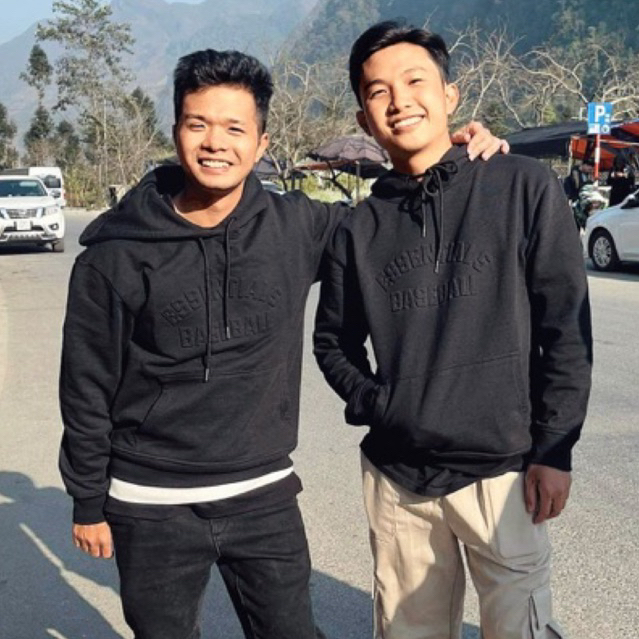 Essentials เบสบอล unisex เสื้อกีฬามีฮู้ดสําหรับผู้ชายและผู้หญิง